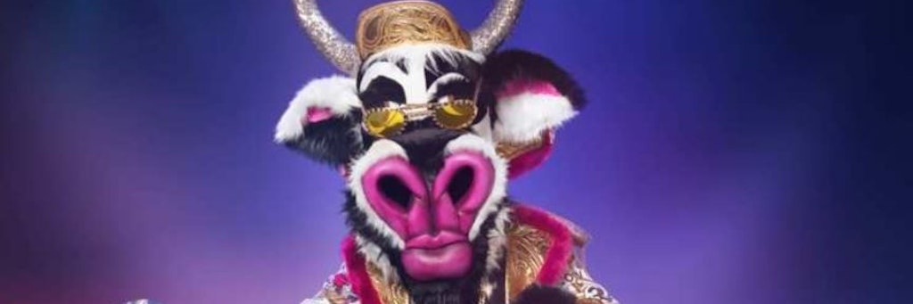 Die Kuh – eine Maske aus "The Masked Singer" in der Schweiz. 