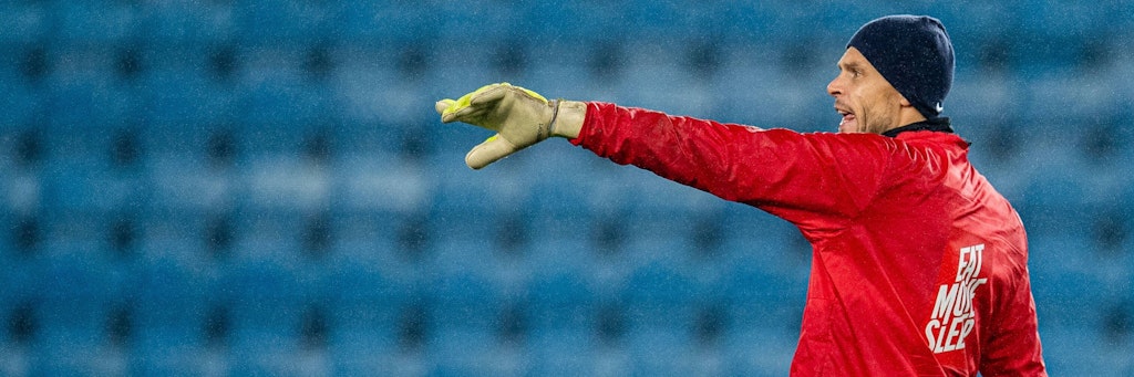 Torwart Rune Jarstein durfte bis Donnerstag noch mit Norwegens Nationalteam trainieren, danach musste die gesamte Mannschaft wegen eines Corona-Falls in Quarantäne.