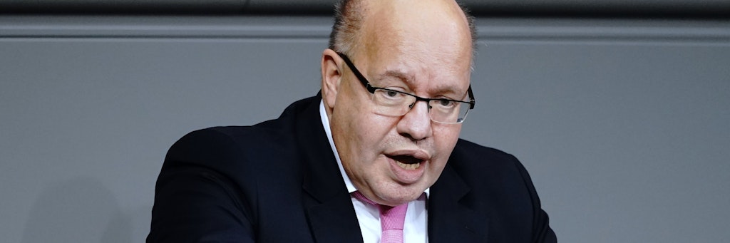 Wirtschaftsminister Peter Altmaier sieht noch keine wesentlichen Erfolge des Teil-Lockdowns.