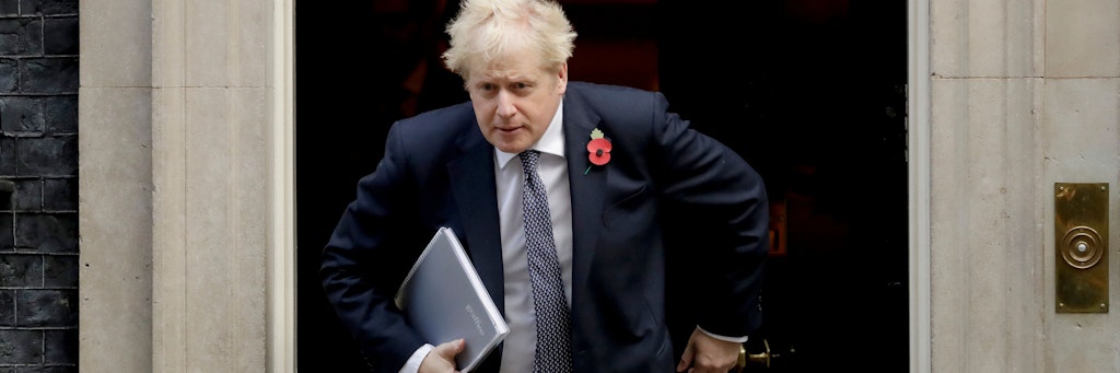 Die britische Corona-Warn-App schickte Premier Johnson in Quarantäne.