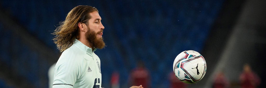 Reichlich Matte und Gesichtsmatratze: Spanien-Kapitän Sergio Ramos.