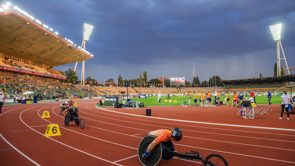 2018 wurde die Arena bereits als Wettkampfstätte für den Behindertensport genutzt. 