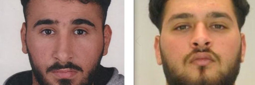 Abdul Majed (l.) und Mohamed Remmo.