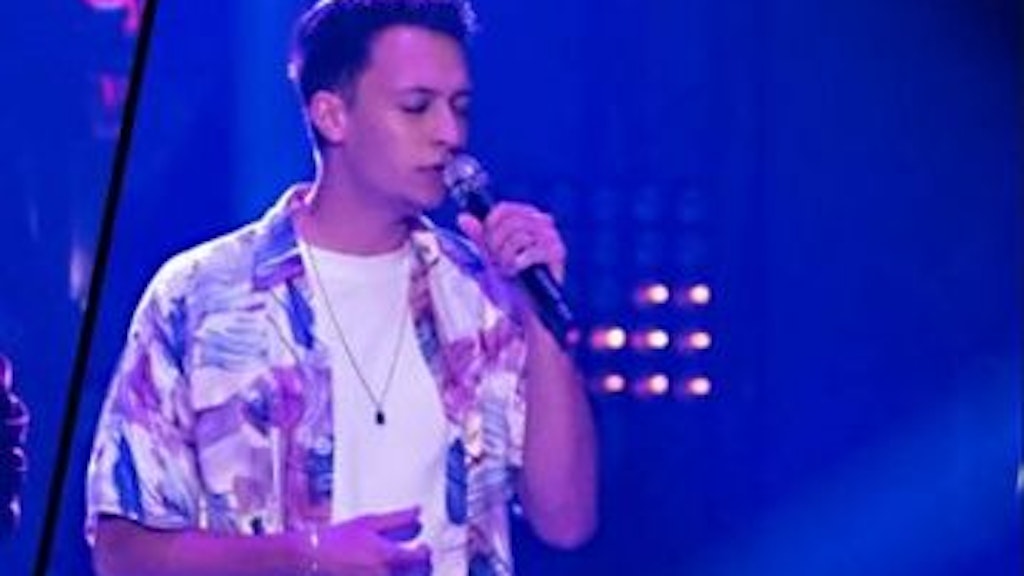Nico Traut bei "The Voice of Germany". 