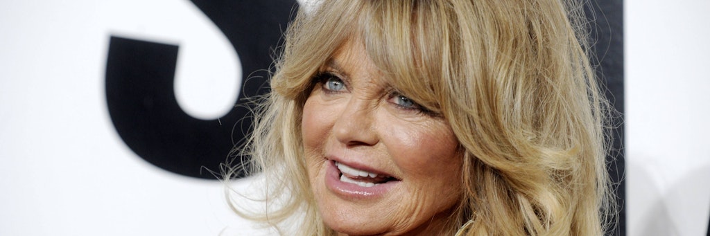 Träumte als Kind davon, ein Filmstar zu werden: Hollywood-Star Goldie Hawn. 