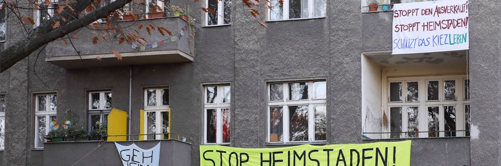 Mieter in Neukölln wehren sich gegen den schwedischen Konzern Heimstaden, hier geht es um den Wildenbruchplatz 3.