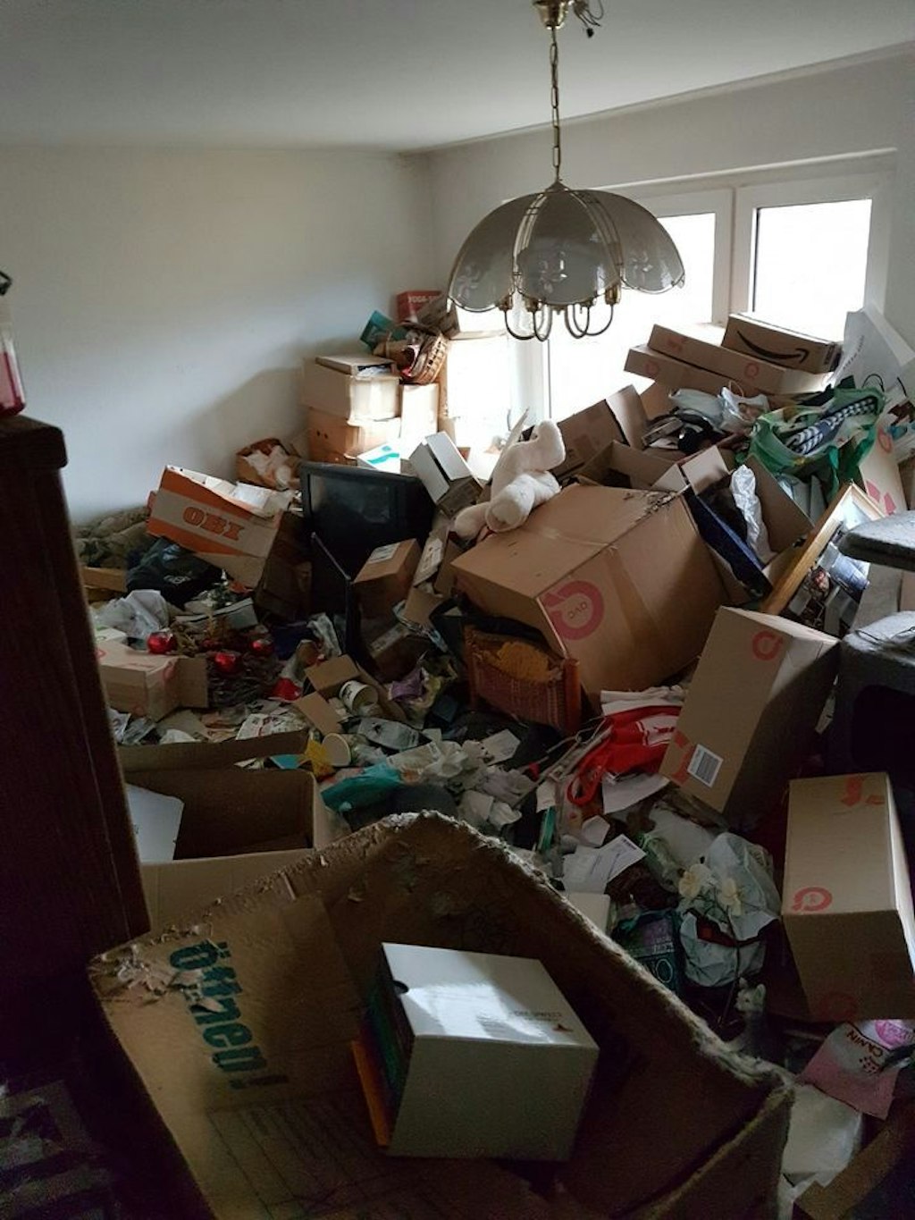 Bilder aus der Messie-Wohnung