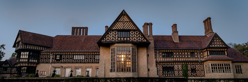 Im Schloss Cecilienhof wurden Statuen beschmiert, wie Freitag bekanntw wurde.