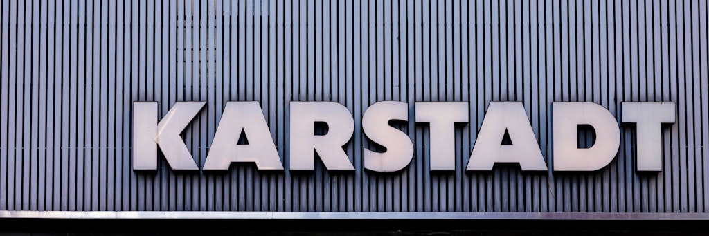 Das Logo von Karstadt (Symbolfoto)