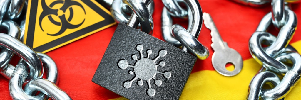 Deutschland im Lockdown. 