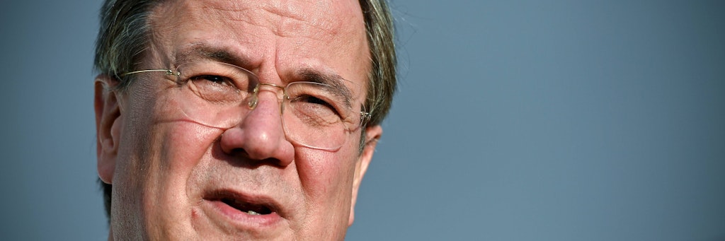 Der Ministerpräsident von Nordrhein-Westfalen, Armin Laschet