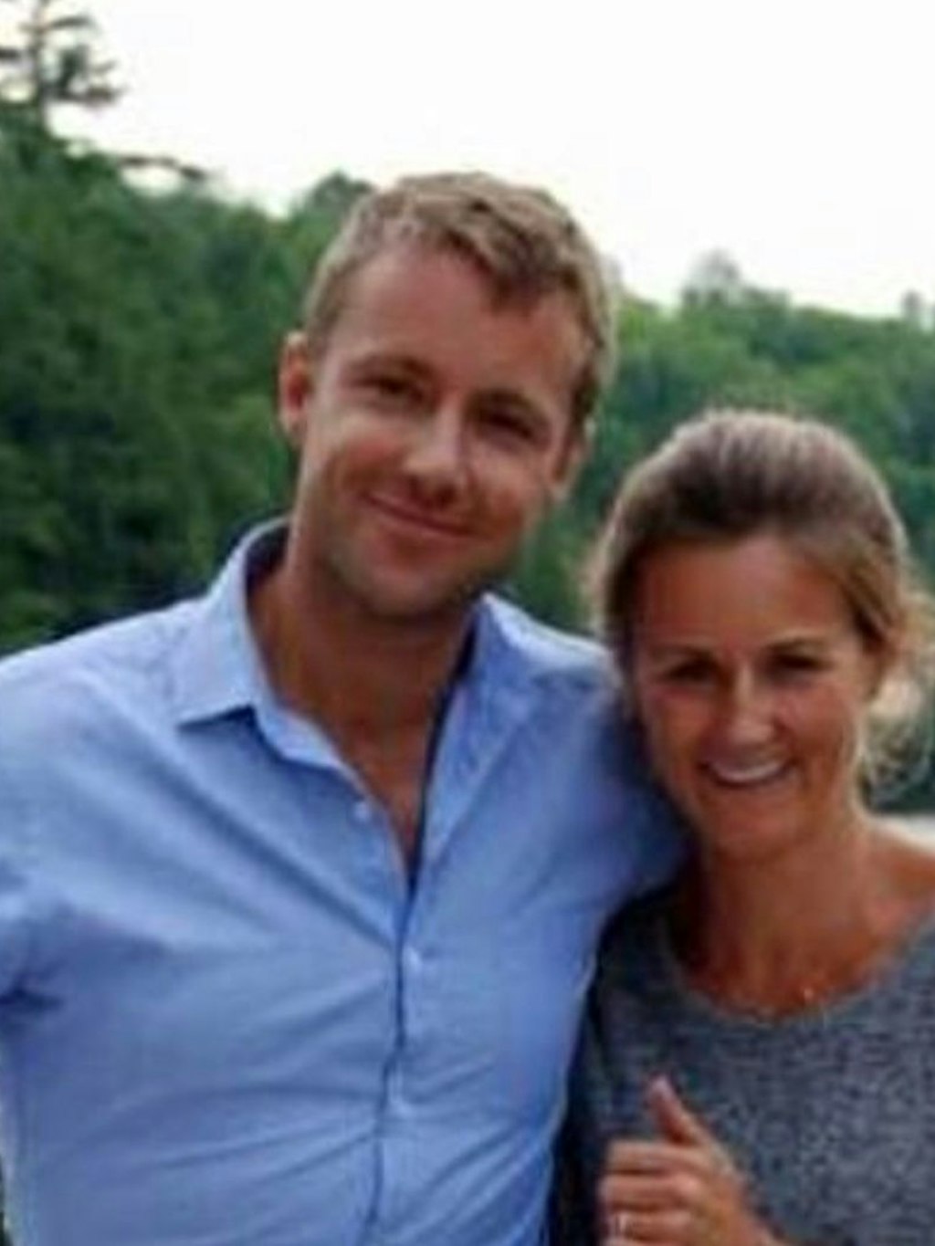 Ein Bild aus glücklicheren Tagen: Peirson Tone mit seiner (Ex-)Frau.