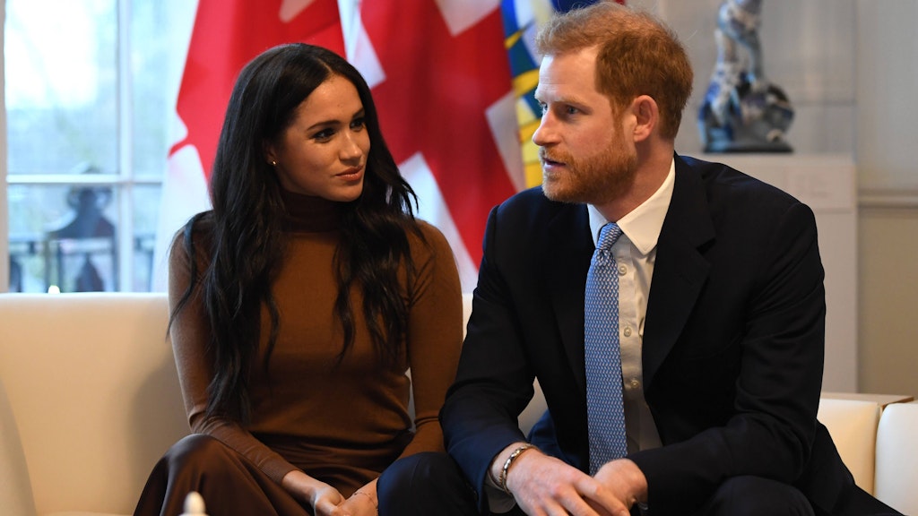 Herzogin Meghan mit ihrem Mann Prinz Harry