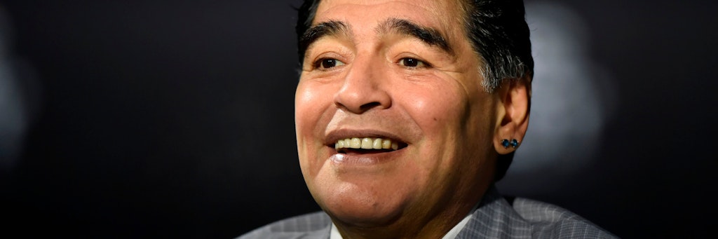 Diego Maradona. 