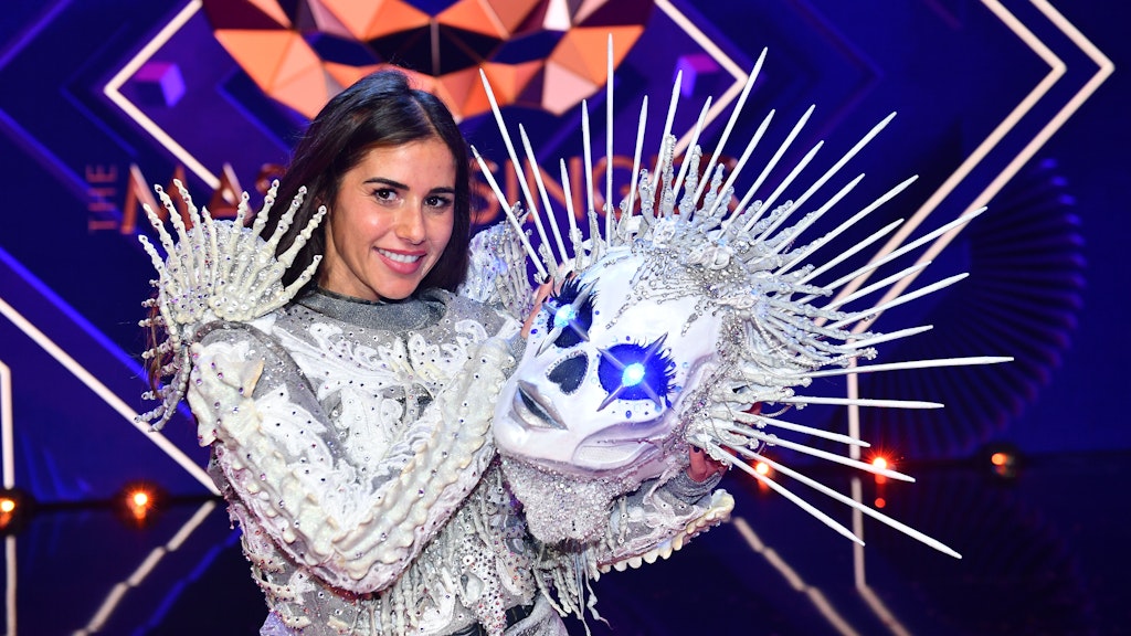 In „The Masked Singer“ spielte Sarah Lombardi das Skelett.