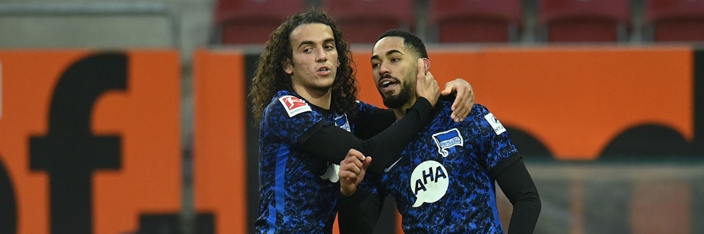 Herthas Duo für die Zukunft. Matteo Guendouzi (l.) und Matheus Cunha sollen die neuen Anführer im Team werden. 