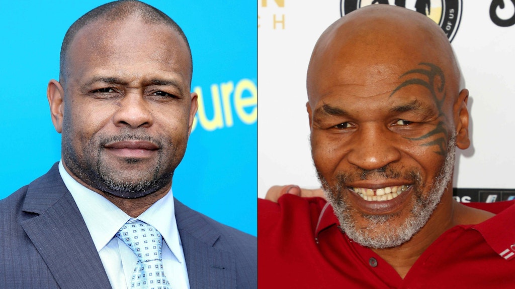 Beide waren Schwergewichtsweltmeister, beide sind älter und grauer geworden: Roy Jones Jr. (l.) und Mike Tyson duellieren sich am Wochenende im Ring.