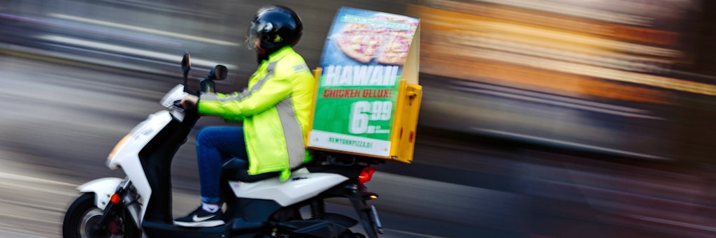 Oftmals beklagen sich Fahrer über die Arbeitsbedingungen bei Lieferdiensten.