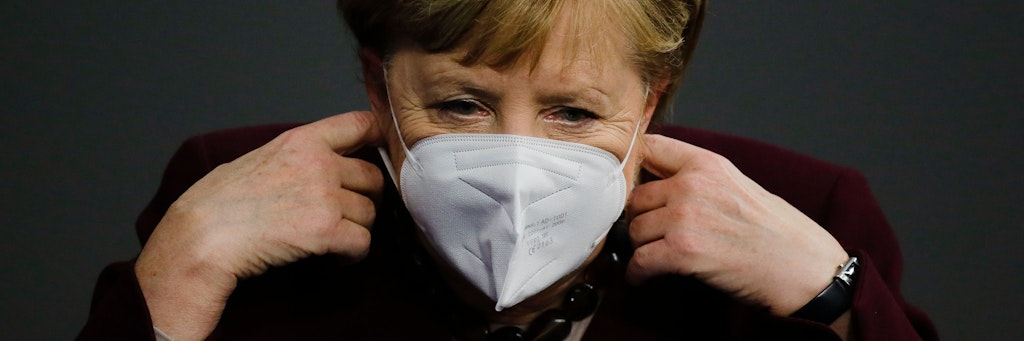 Kanzlerinr Angela Merkel. 