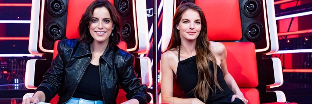 "The Voice of Germany": Stefanie Kloß und Yvonne Catterfeld