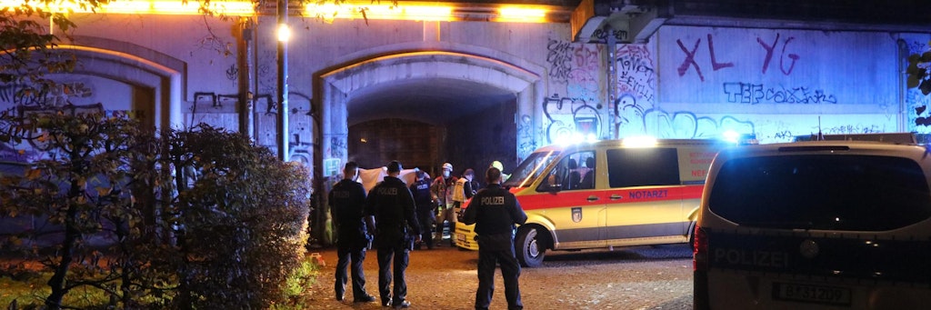 .In diesem Tunnel am Monbijou-Park war es zu dem tödlichen Streit gekommen. <br>