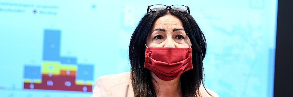 Dilek Kalayci (SPD), Senatorin für Gesundheit, ärgert sich über die Schnelltest-Blockade.