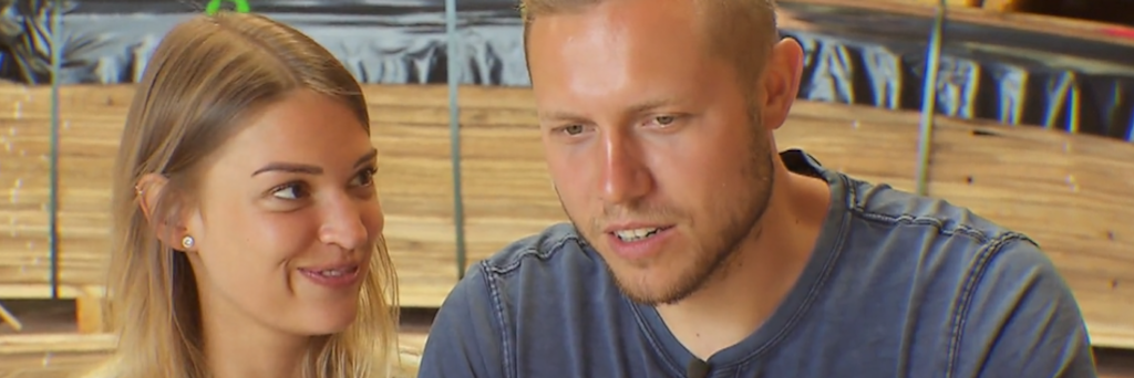 Jungbauer Patrick mit seiner Hofdame Julia.