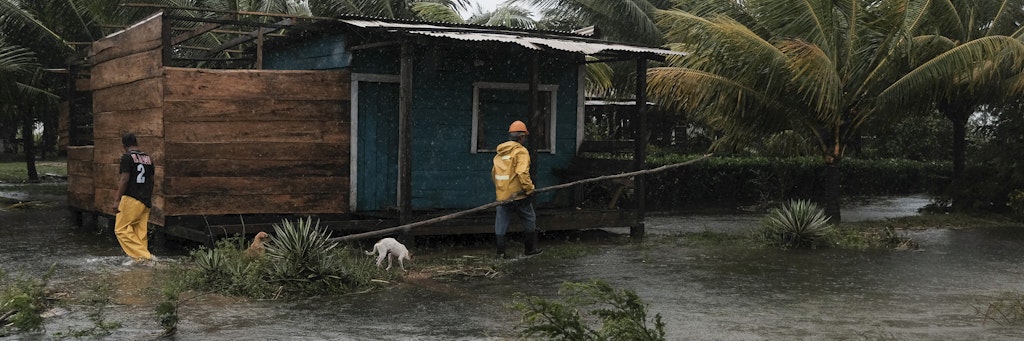 Der Hurrikan „Eta“ ist mit großer Kraft über die Karibikküste von Nicaragua hinweggezogen.