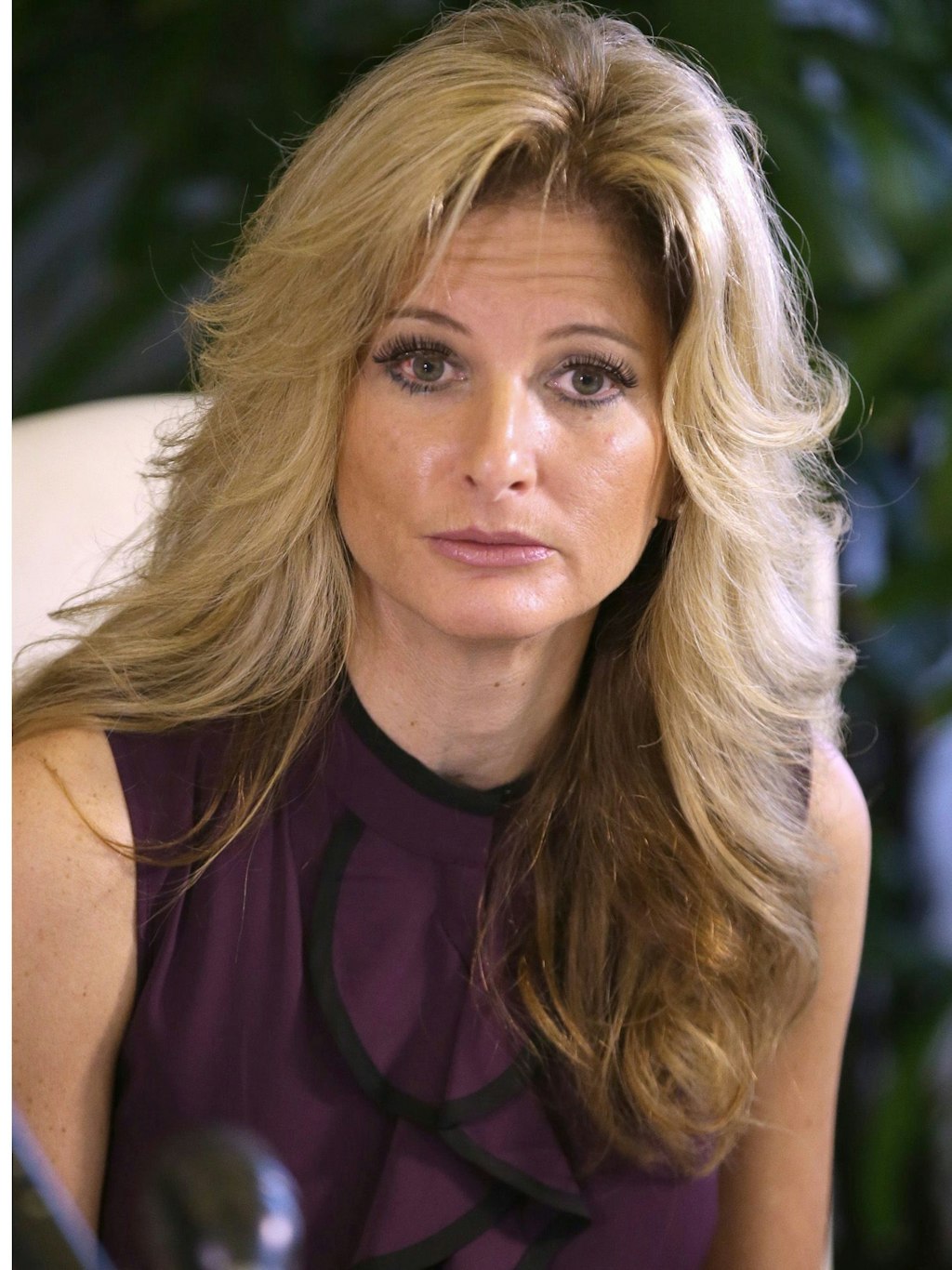 Summer Zervos, Ex-Kandidatin bei „The Apprentice“, beschuldigte den Präsidenten 2017, sie sexuell belästigt zu haben.