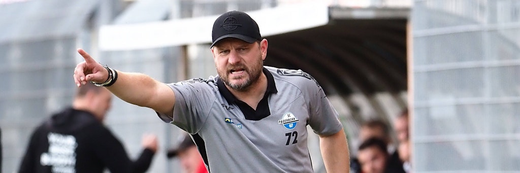 Bringt auf alle Fälle Stimmung in die Alte Försterei: Paderborn-Trainer Steffen Baumgart.