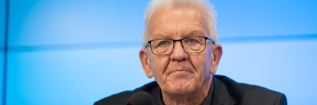 Winfried Kretschmann (Bündnis 90/Die Grünen), Ministerpräsident von Baden-Württemberg.