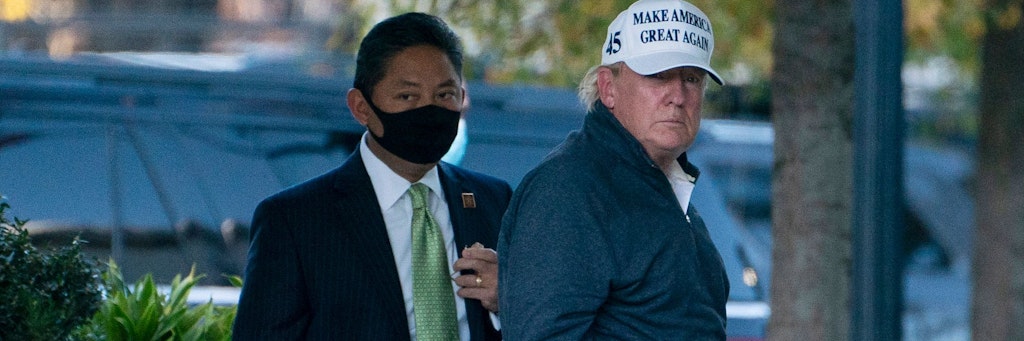 US-Präsident Donald Trump erfuhr auf dem Golfplatz von Bidens Wahlsieg – er erkennt seine Niederlage aber nicht an.