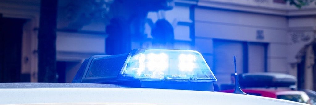 Einsatz für die Berliner Polizei. 