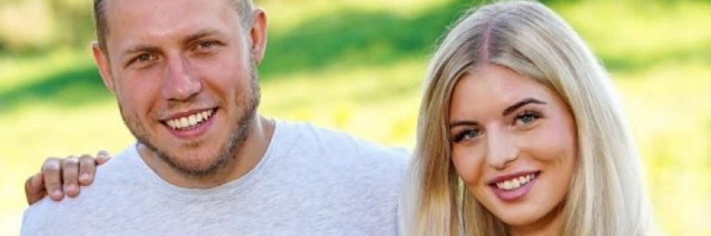 Jungbauer Patrick und Hofdame Antonia.<br>