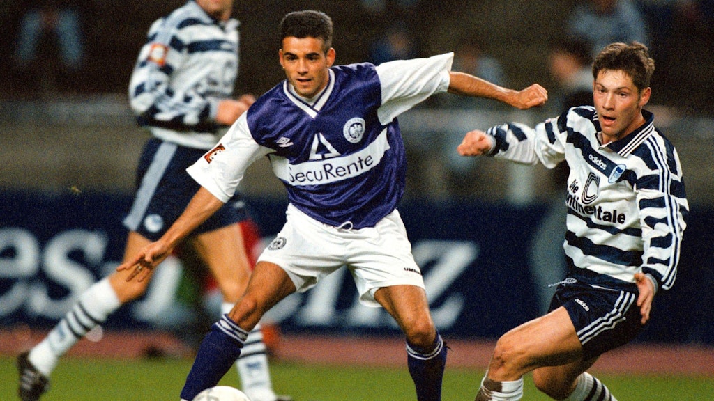 Am 28. Oktober unterlag Hertha BSC mit Pal Dardai (r.) mit 2:4 bei Tennis Borussia im DFB-Pokal. 
