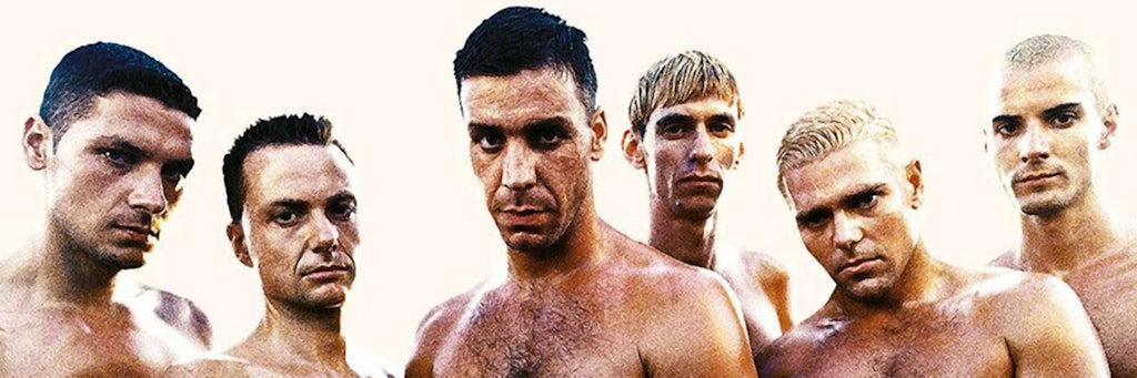 Das Coverbild vom Rammstein-Album „Herzeleid“.