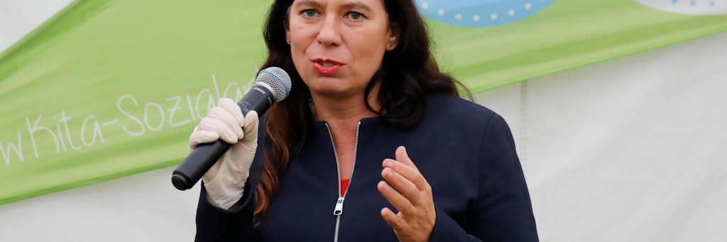 Sandra Scheeres (SPD), Bildungssenatorin in Berlin