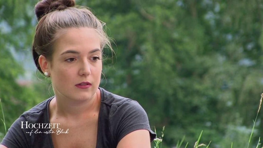 „Hochzeit auf den ersten Blick“: Daniela Ist von ihrem Match René bitter enttäuscht.