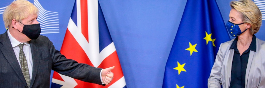 Der britische Premier Boris Johnson und EU-Kommissionspräsidentin Ursula von der Leyen erzielten bisher noch keine Einigung über den künftigen Handelspakt.