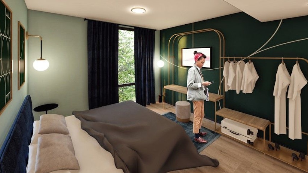 Berufseinsteiger, Singles oder Geschiedene können auf Zeit im Mikroapartment einchecken.