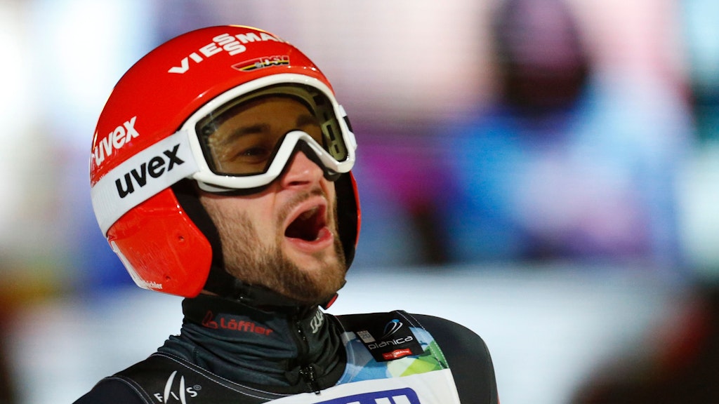Markus Eisenbichler gewinnt Bronze. 