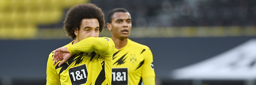 Nur den Mund abzuwischen, reicht nicht aus: Axel Witsel ist wieder der ganze BVB derzeit ziemlich neben der Spur.