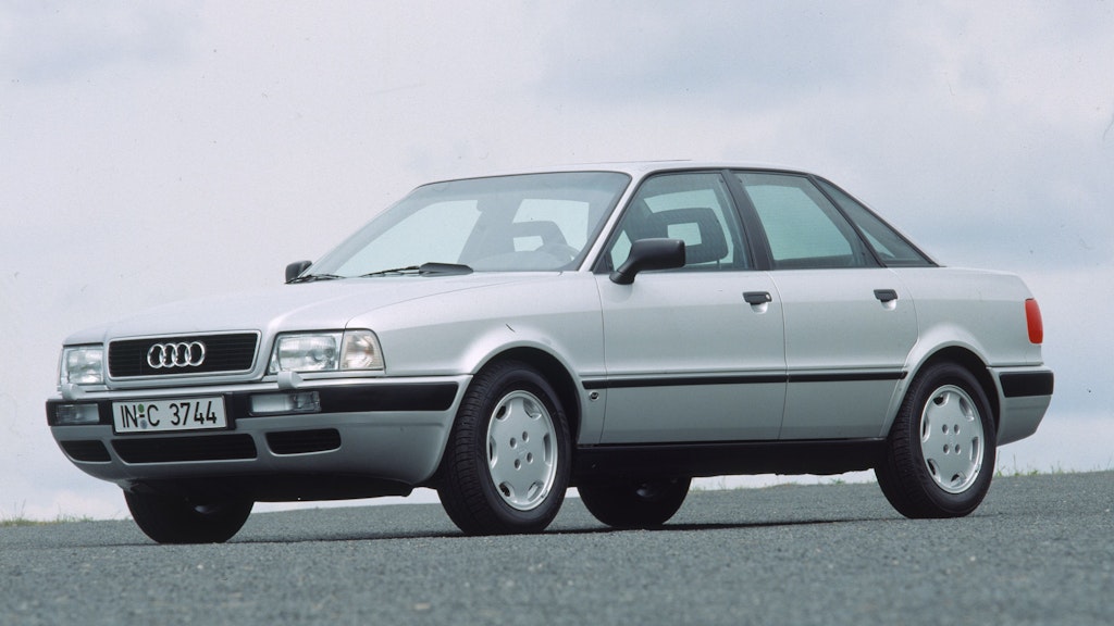 Abschied vom 80: Mit dem B4 hieß die Mittelklasse aus Ingolstadt zum letzten Mal Audi 80 - danach mutierte sie zum A4. 