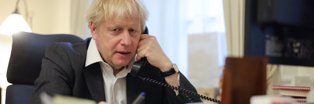 Der britische Premier Boris Johnson