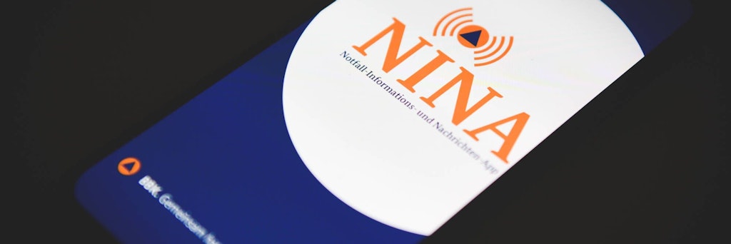 Die Warn-App Nina des Bundesamts für Bevölkerungsschutz und Katastrophenhilfe wird aufgerüstet. 