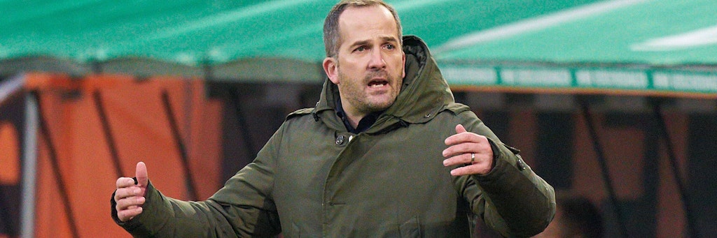 Schalke-Trainer Manuel Baum klammert sich an jede Tannennadel der Hoffnung ... 