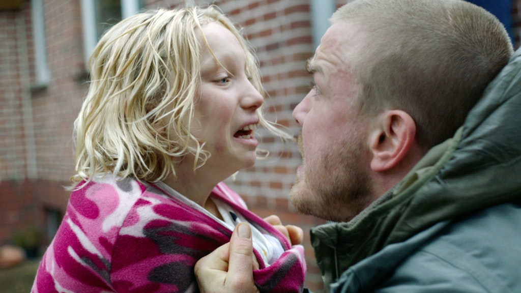 Helena Zengel in ihrer Rolle als Benni, einem schwer erziehbaren Mädchen, in dem Film „Systemsprenger“. Dafür erhielt die da noch Elfjährige den Deutschen Filmpreis 2020 für die beste weibliche Hauptrolle.