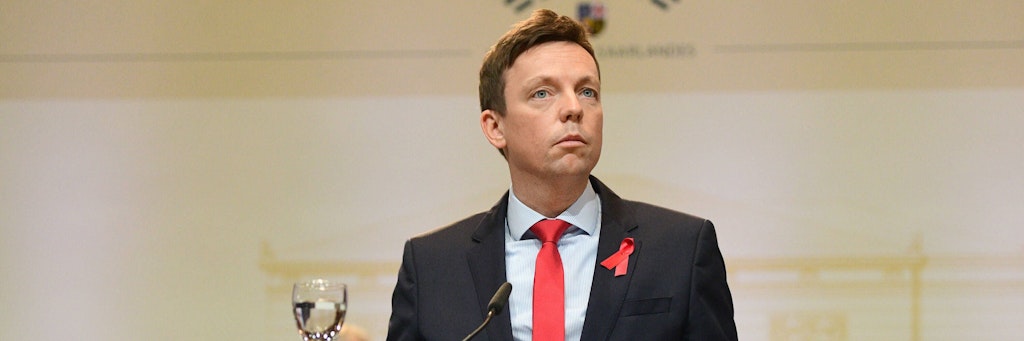 Saarlands Ministerpräsident Tobias Hans (CDU).