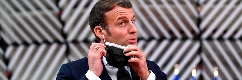 Emmanuel Macron wurde positiv getestet.