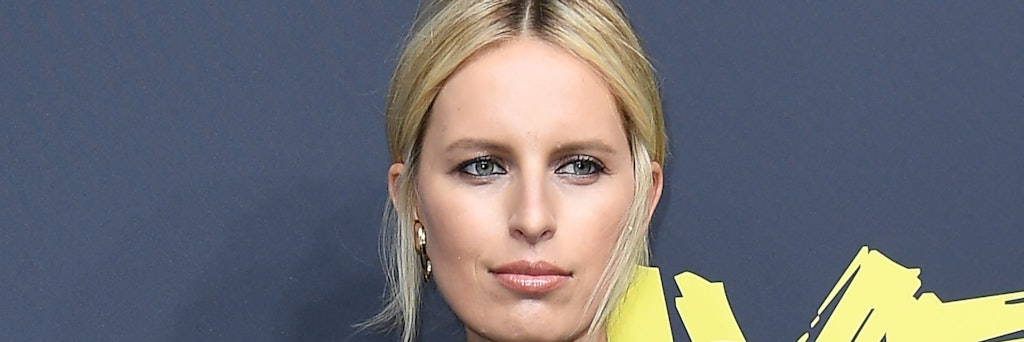 Karolína Kurková bei der Modenschau von „About You" auf der Berlin Fashion Week im Jahr 2019. 